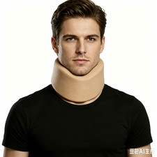 Neck Support Brace Cervical Collar,Soft Foam Stabilizer for Pain Relief,Sleeping