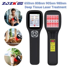 2500mW Deep Tissue Laser Therapy Device Home Clinic Pain Relie for Humans Pets
