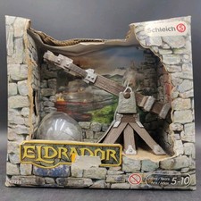 Schleich Castle Eldrador 42223 Catapult Rock Siege Weapon Retired Figure