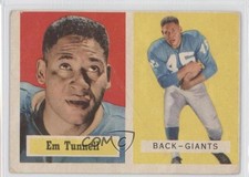 1957 Topps Emlen Tunnell #35 HOF 2u3