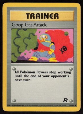 Goop Gas Attack Common Team Rocket 78/82 MP Unlimited