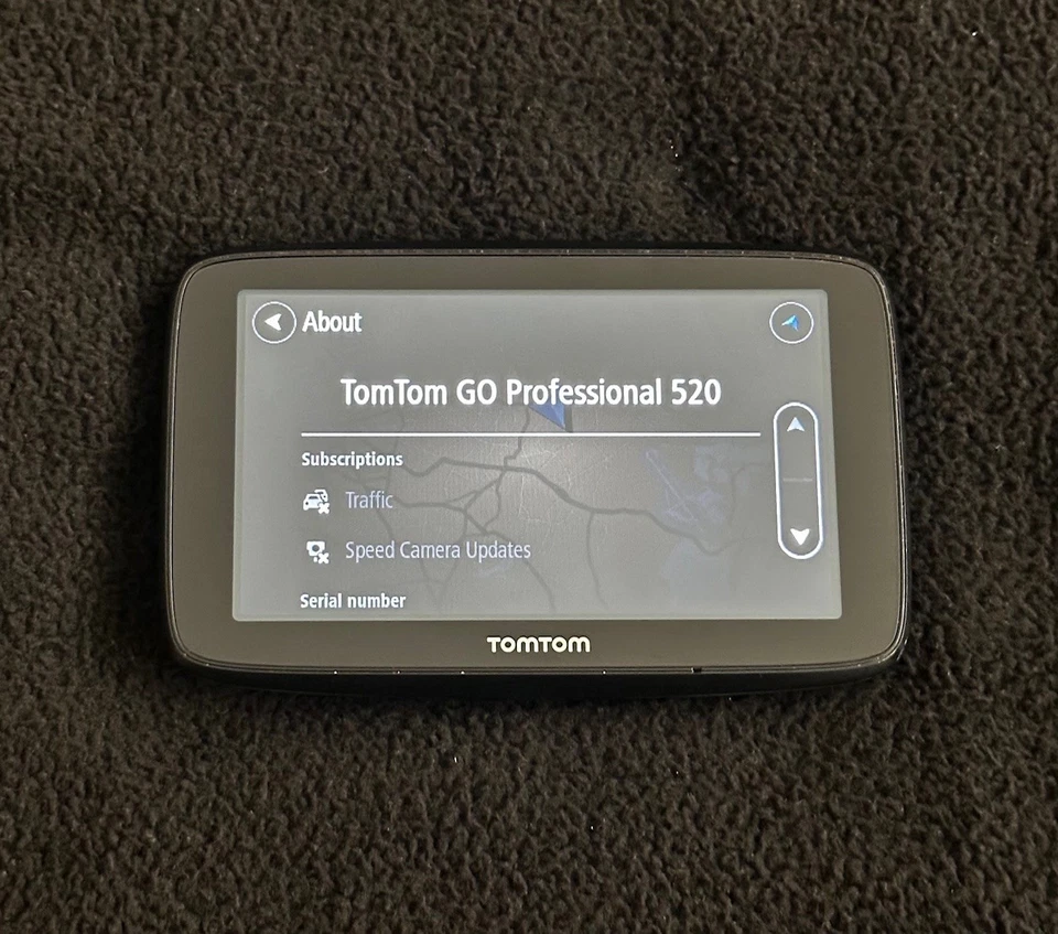 TomTom Go Professional 520 LKW LKW Reisebus Navi UK Europa lebenslange Karten - Bild 4 von 4