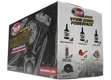 Red Line Oil 90226 Powersport MotorCycle V-Twin 20W50 Powerpack Oil/Lube Kit