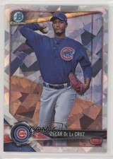 2018 Bowman Chrome Prospects Atomic Refractor Oscar De La Cruz #BCP59 0m8