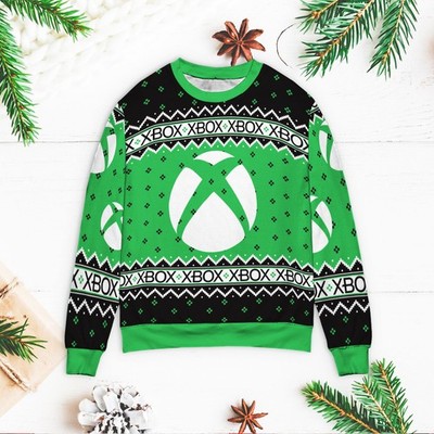 Xbox Big X Holiday Christmas Sweater