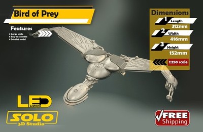 1/350 Star Trek Klingon Bird-of-Prey Sondermodell