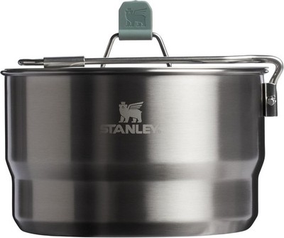 Wildfare Go 14-Piece Stainless Steel Prep & Cook Set | 1.65 Qt Saucepan with Fol
