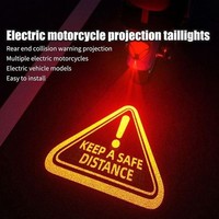 Eurowagens Led-Bremslicht Elektroroller Licht 12V Klar Bremsanzeige