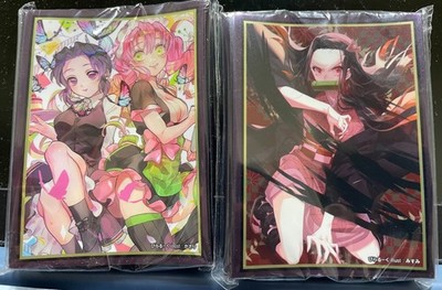 kimetsu no yaiba card sleeves Demon Slayer: quality character card sleeve featuring Inosuke Hashibira Yu-Gi-Oh! Giyu Tomioka Card Sleeves