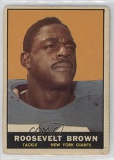 1961 Topps Rosey Brown Roosevelt Brown #88 HOF 10xs