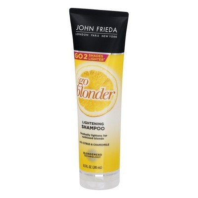 John Frieda Go 2 Blonder Lightening Shampoo Citrus & Chamomile 8.3 fl oz