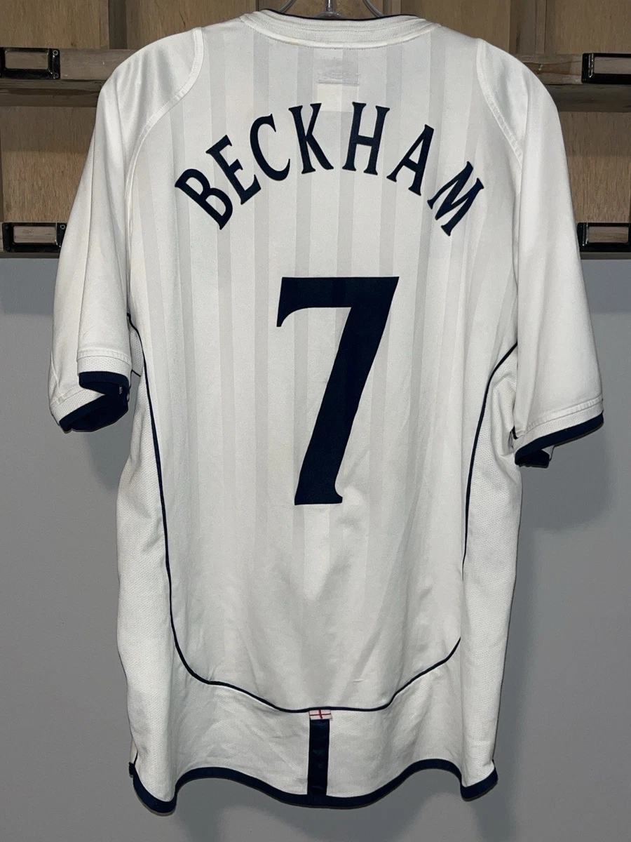 大卫* 贝克汉姆英格兰国家队足球球衣| eBay