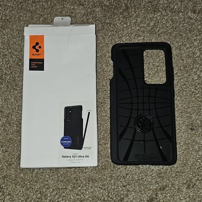Spigen Liquid Air Back Case Black TPU for Samsung Galaxy S21 Ultra 5G ACS02831