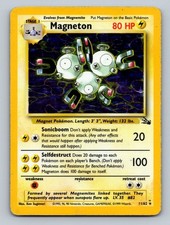 1999 Pokemon Wizards of the Coast Magneton 11/62 Fossil Holo Rare Unlimited on eBay