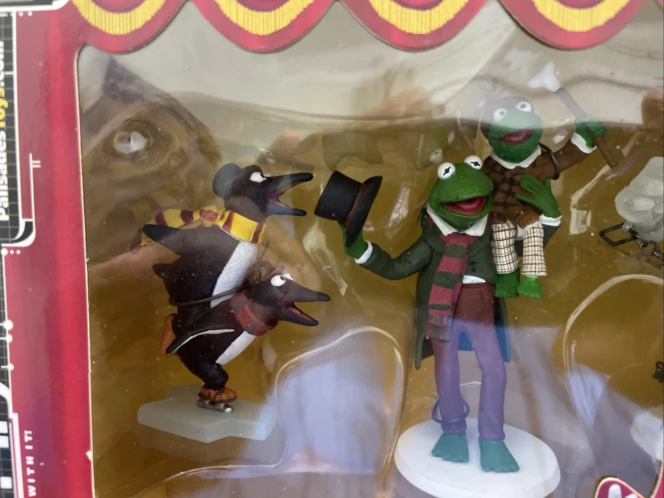 Palisades Mini Muppets Set Penguins Bob Cratchit Tiny Tim Marley Kermit NIB - Image 2 of 4