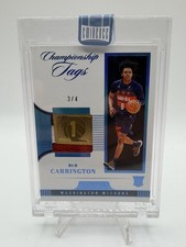 2024-25 Panini Eminence Bub Carrington Championship Tags /4 RC