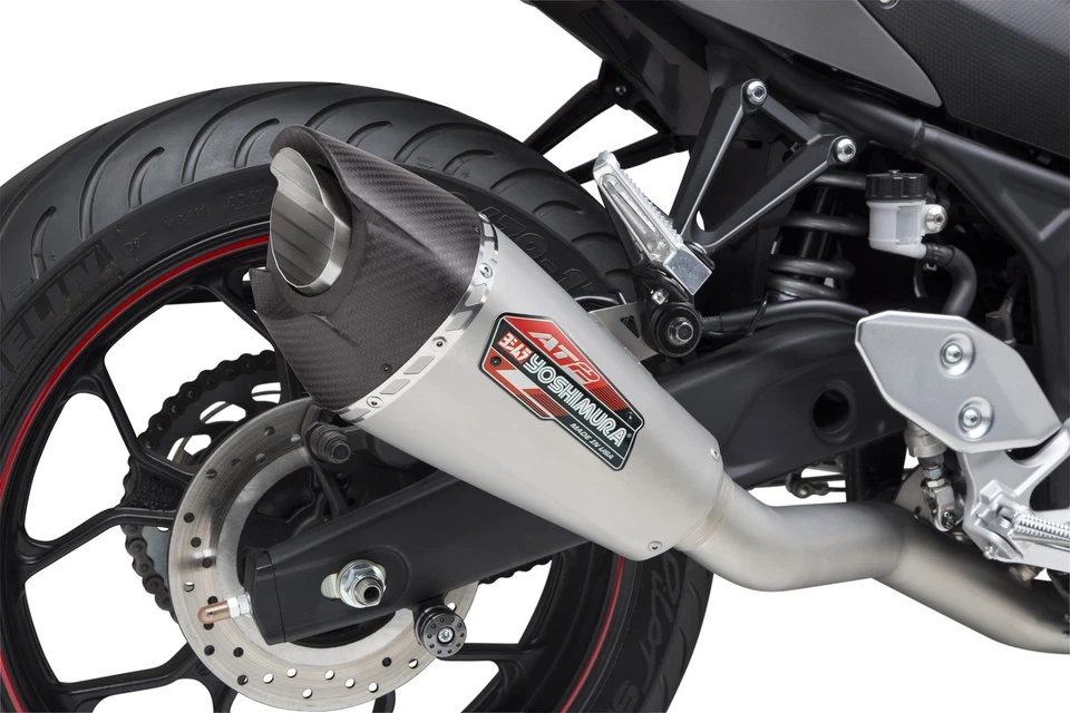 YOSHIMURA Compatível com AT2 Race Sistema Completo de Escape Para Yamaha Com Acabamento Funciona - Peça - Imagem 3 de 3
