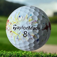 TaylorMade TP5x Fireworks Stripe Rare Golf Ball - 1x Ball