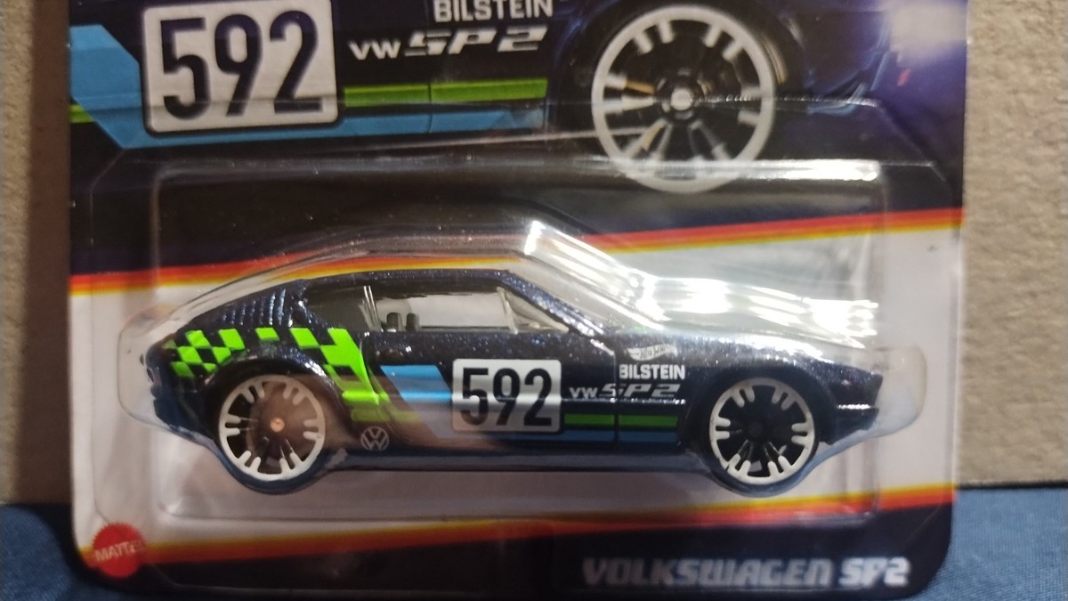 Hot Wheels Neon Speeders Volkswagen SP2 Diecast 1:64 Scale #6/8