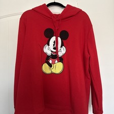 Disney Womens Mickey Mouse Hoodie