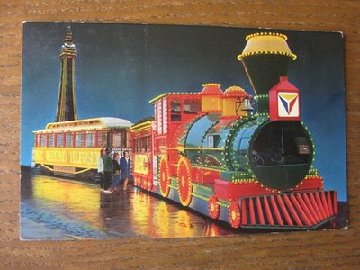 Santa Fee Express, Blackpool Illuminations, Lancashire
