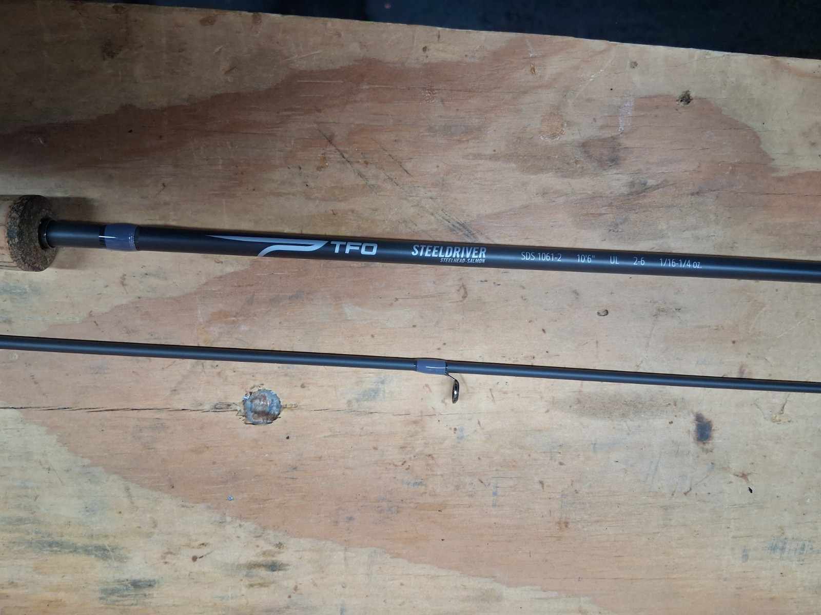 TFO Steeldriver 10ft6in UL 2-Piece Spinning Rod (SDS 1061-2)