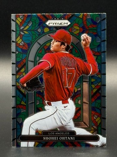 SHOHEI OHTANI 2022 PANINI PRIZM #SG-3 STAINED GLASS SP