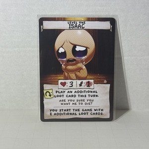 binding of isaac four souls promo cards Binding of Isaac Four Souls Holographic Foil Eden Bloat Tapeworm Promo Cards  NEW