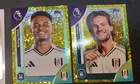 Topps /299 Fulham Double gold Sparkle Rodrigo Muniz 153/ & Joachim Anderson 236/