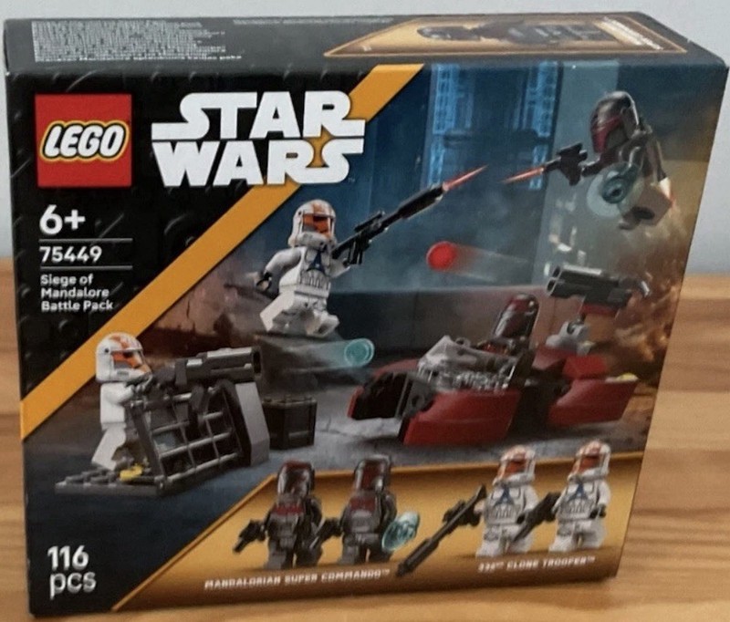 Lego Star Wars 75449 Siege of Mandalore Battle Pack - Brand New & Sealed
