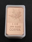 1 oz Maple Leaf Copper Bars .999 Fine Copper Proof Finish AVDP Oz - 20 Pieces — photo 4