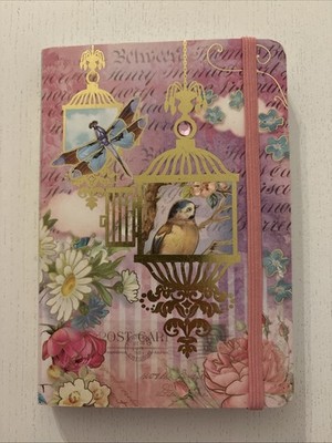 Seltenes Punch Studio Journal   Vintage Vogel & Blumen Design