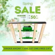 Lampada per piante Mars Hydro FCE3000 spettro completo dimmerabile LED Grow Light for Dndoor