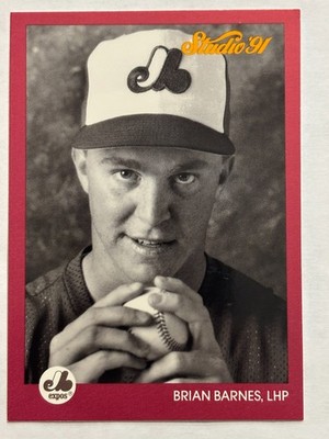 1991 Studio #192 Brian Barnes Montreal Expos