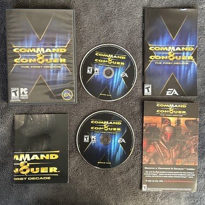 Electronic Arts Command & Conquer: The First Decade (PC, 2006) Manual, Bonus DVD