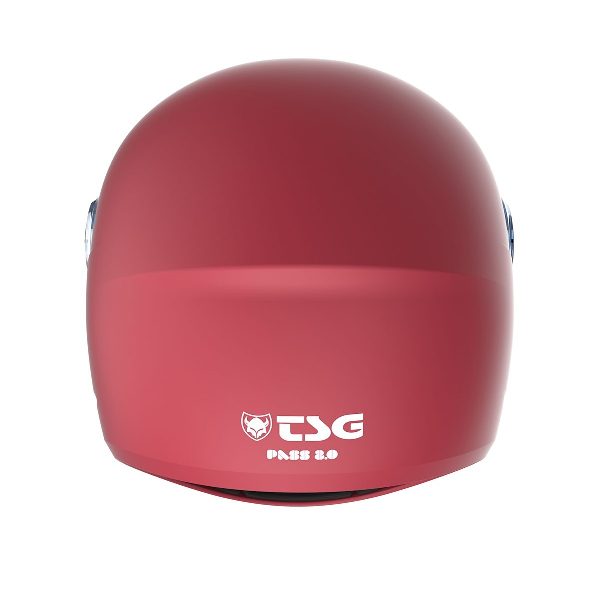 TSG Pass 2.0 Full Face Helmet , Downhill Skateboarding, XXL, 62-63cm, Gentle Red