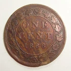 1888 Canada Large Cent — photo from another recent sale