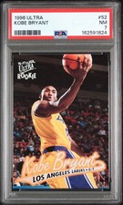 1996 Fleer Ultra Kobe Bryant #52 Rookie Card PSA 7