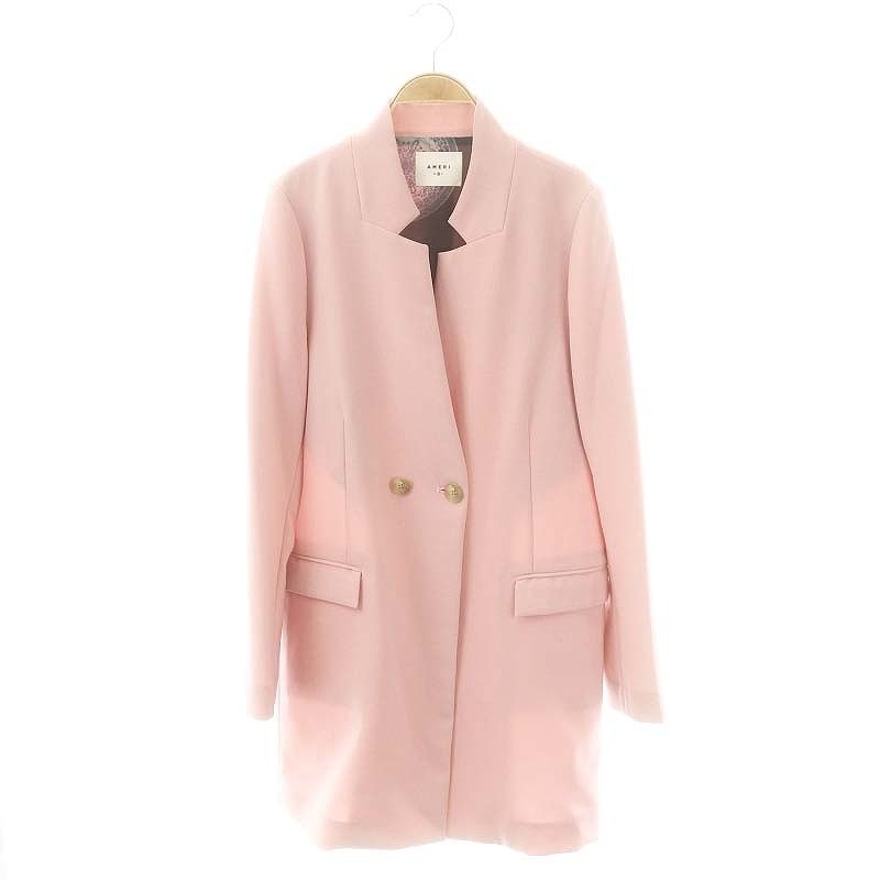 AMERI NOTCH PRINT LINING JACKET Women's M Pink Ta… - image 1