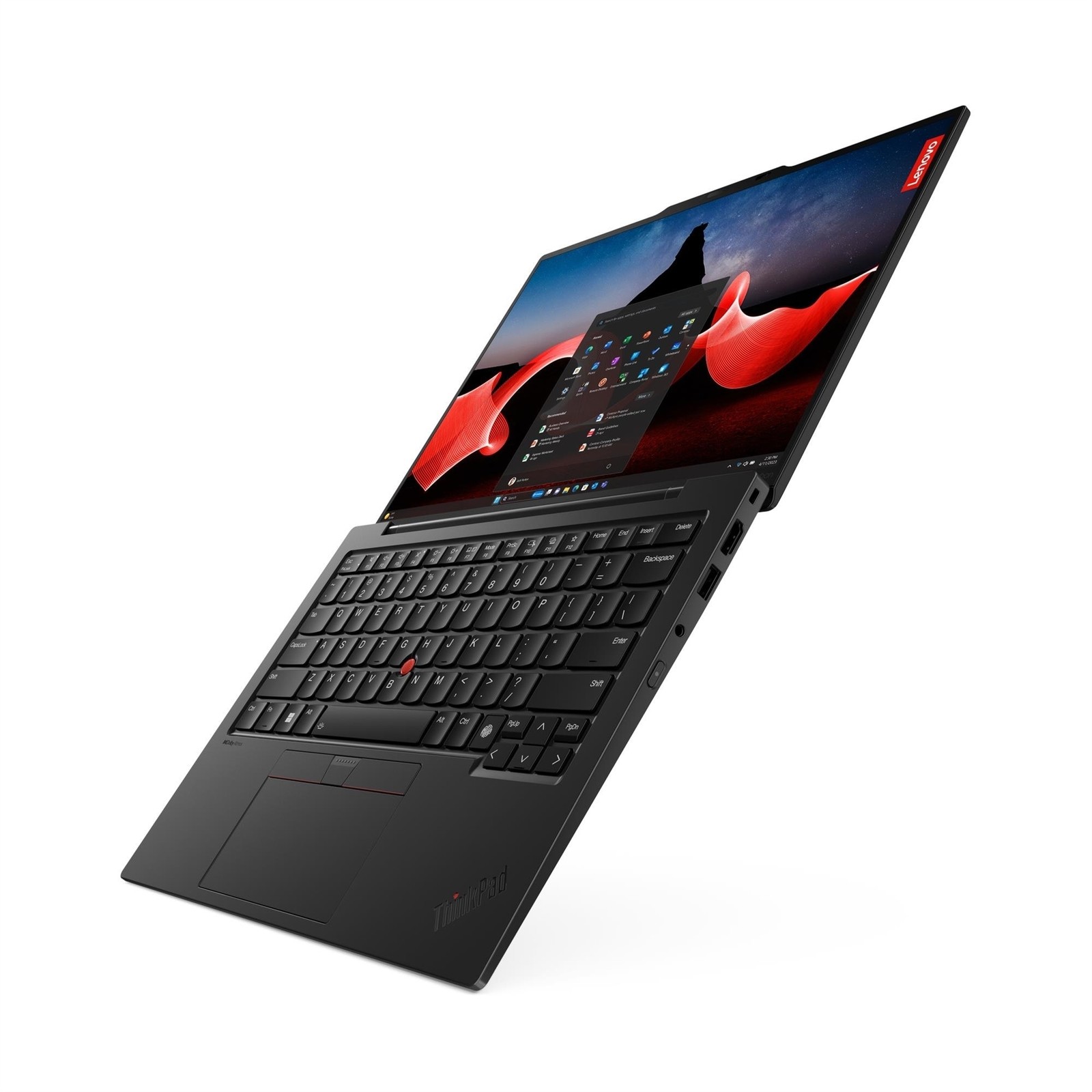 Lenovo THINKPAD X1 CARBON GEN 12, 14-Inch Laptop, with Intel Core Ultra 7, 2TB Solid State Drive (SSD), Windows 11 Home
