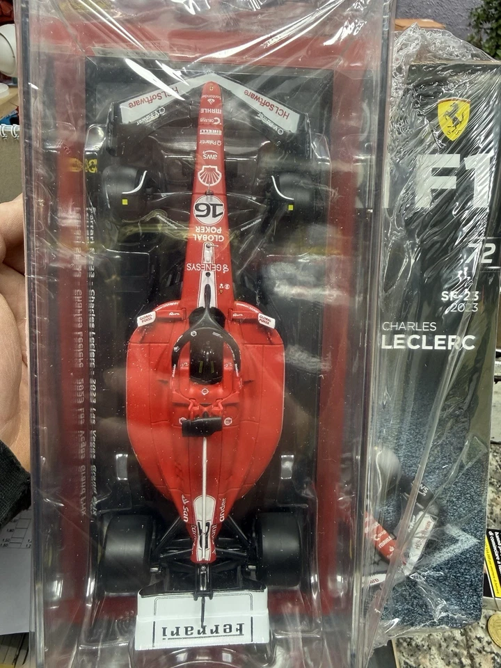 le grandi ferrari f1 1/24 SF23 Las Vegas Charles Leclerc #16 - Immagine 3 di 4