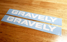 Gravely Zero Turn Mower Tractor Decals Stickers 10 Gloss White Vinyl Fast Usa Gravely Zero Turn Mower Tractor Decals Stickers 10 Gloss White Vinyl Fast Usa