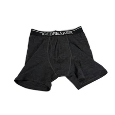 Icebreaker Merino Anatomic Fly Boxer Briefs Men's Size S Dark Grey
