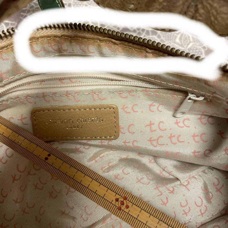 Bolso de hombro TSUMORI CHISATO punto dorado 10,6 pulgadas Foto 4 de 4