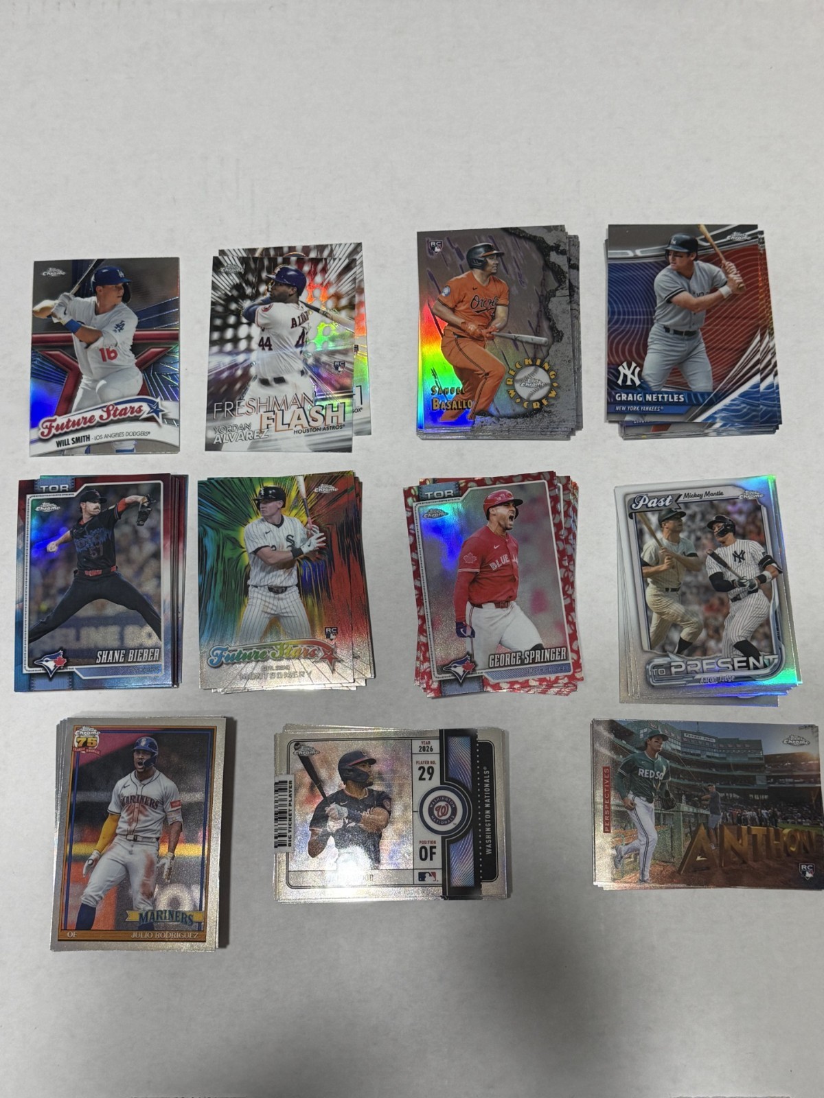 2026 Topps Chrome Baseball Inserts Pick Your Card You Choose Complete Your Set