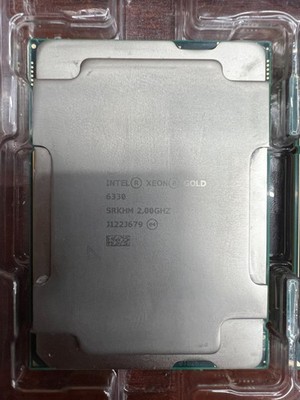 Intel Xeon GOLD 6330 28 Core 2.00GHZ 42MB L3 Cache 205W CPU Processor SRKHM