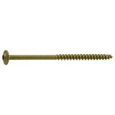 5/16 x 5" Star Drive Tan Lag Saberdrive Screws 10 lb. Box (211 pcs.)