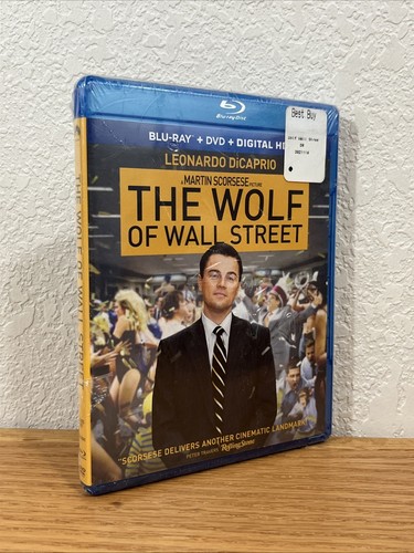 The Wolf of Wall Street (Blu-ray/DVD/Digital, 2013) LOOSE DISC READ! SEE PICS!