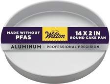 Wilton Perforated Round Cake Pan, Aluminum 14...