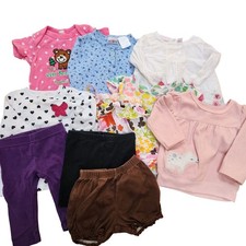 Girls Clothing Bundle 10 Spring Summer Outfits Toddler Shirts Pants Sweater 12